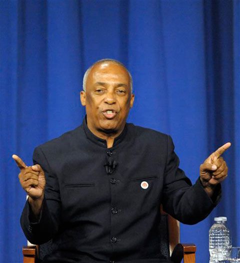 Freedom Party candidate Charles Barron